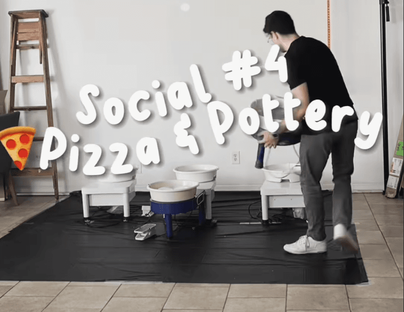 Social 4: Pizza & Pottery - Image 1