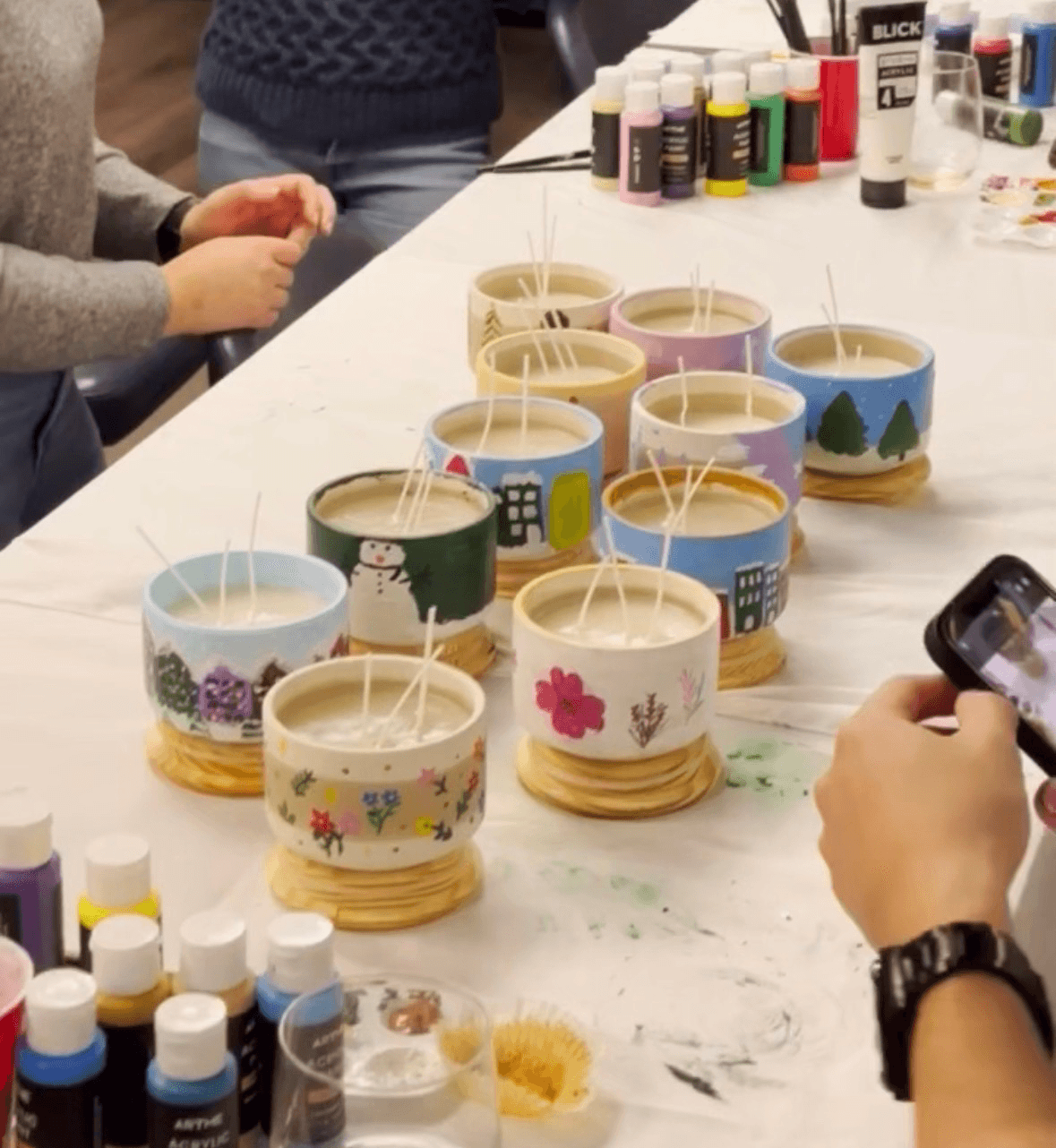 Custom Heart Candle Session | Galentines - View 1