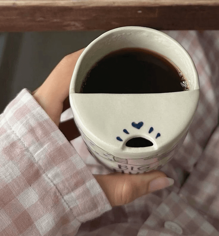 Ceramic Sip Mugs - View 2