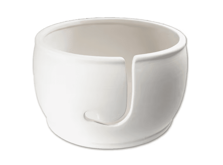 Custom Glazed Yarn Bowl - View 2