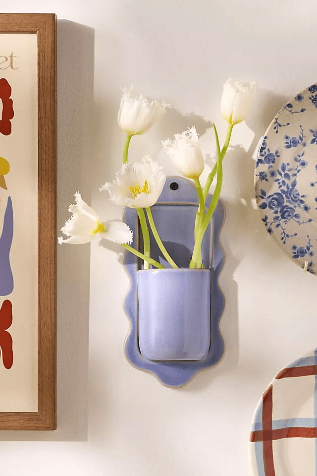 Mother's Day Wall Mounted Vase (Handbuilding)