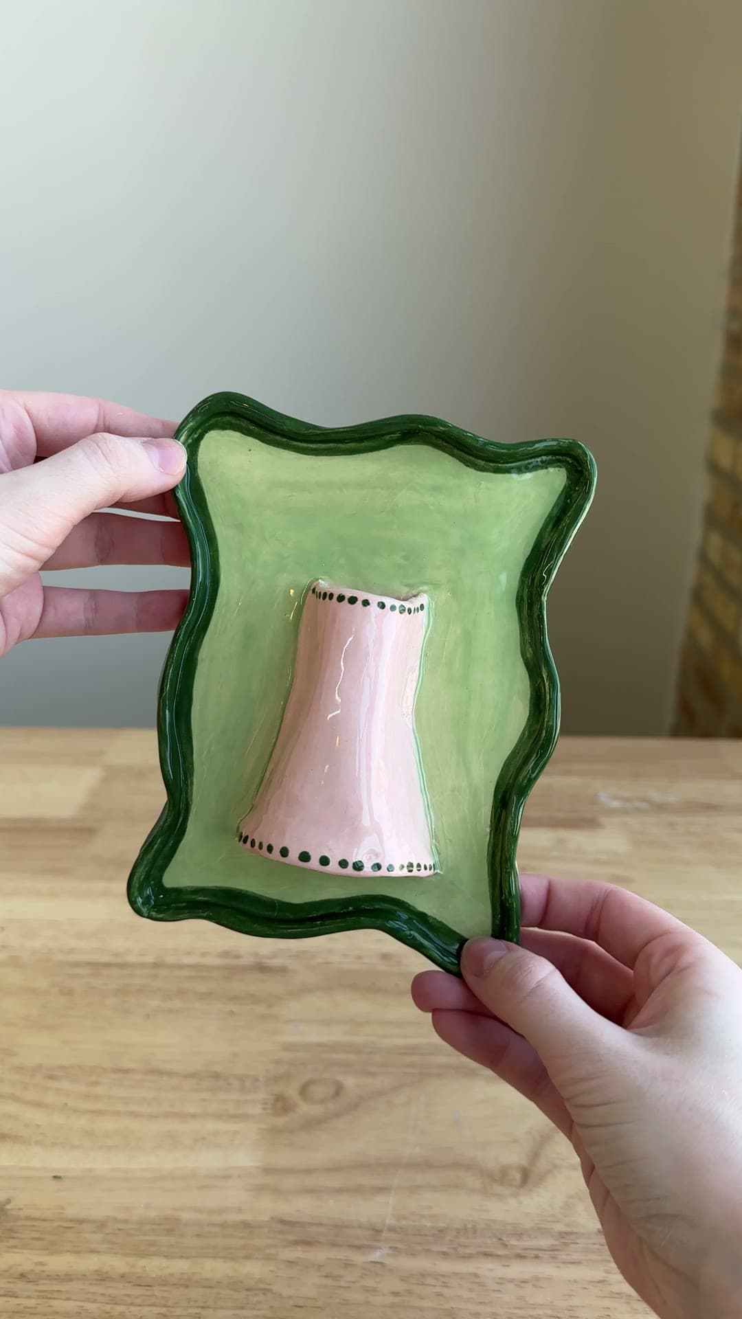 Wall Mounted Vase