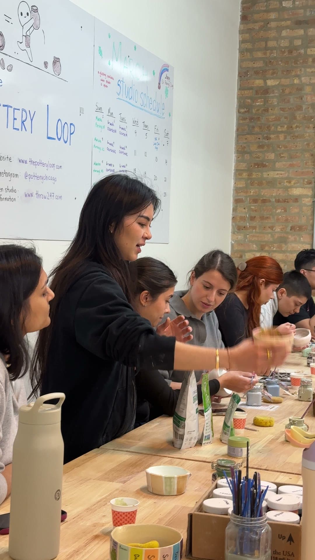 Matcha demo at The Pottery Loop studio